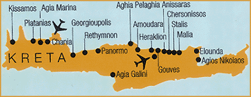 zemljevid potovanja - Grški otoki