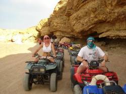 Sharm el Sheikh -  Puščavska doživetja s štirikolesniki